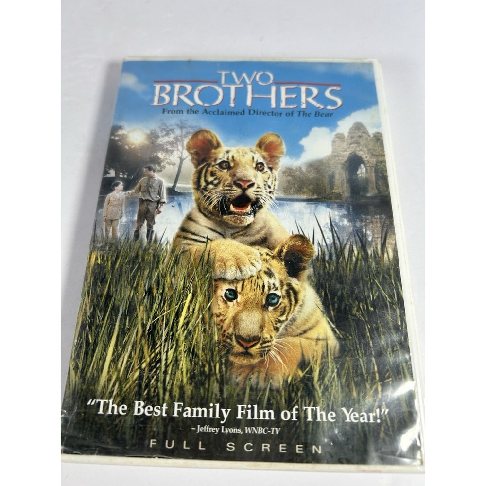 Two Brothers DVD 2004 Family Adventure Guy Pearce Jean-Jacques Annaud